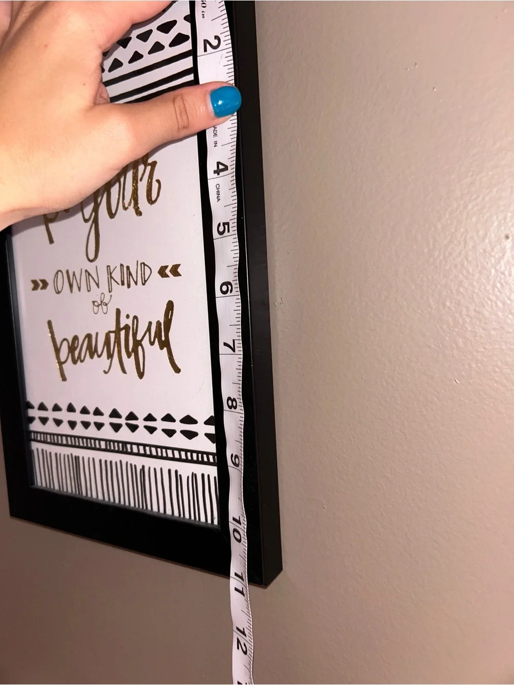 Framed Wall Art Set-!!!SET OF 5!!-measurements of all 5 pieces are shown in pics